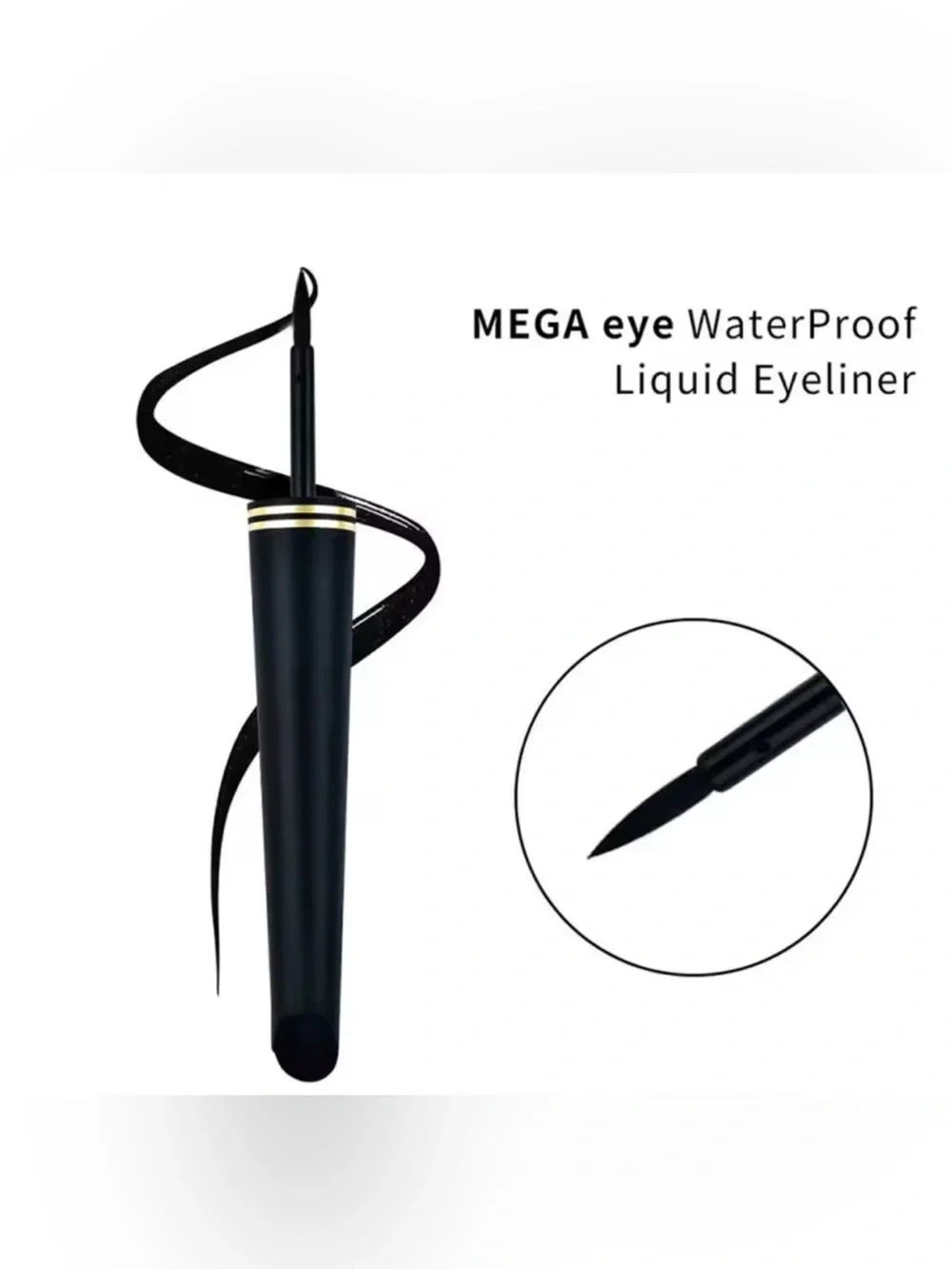 Precision Tip Liquid Eyeliner - Black